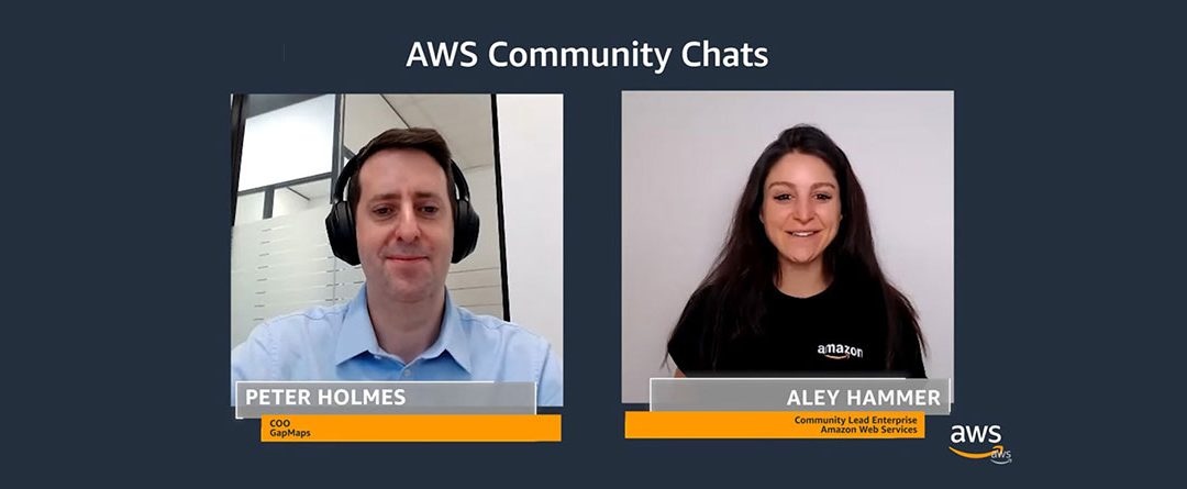 GapMaps featured on AWS Community Chats