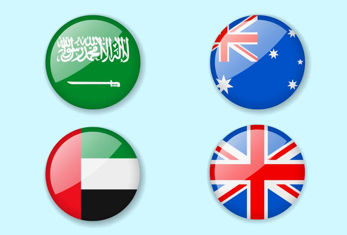 Supported Countries